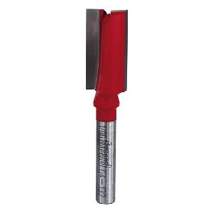 Router Bit, Straight, Two-Flute, 1/2