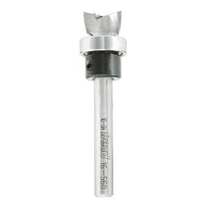 Router Bit, Mortising with Top Bearing, 1/2