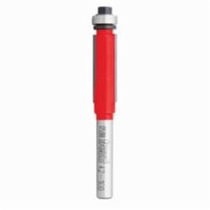 Router Bit, Laminate Trimming, Two-Cutter with Bearing, 3/8