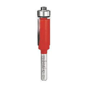 Router Bit, Laminate Trimming, Two-Cutter with Bearing, 1/2