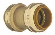 Coupling, Quick-Connect, Brass, 1/2
