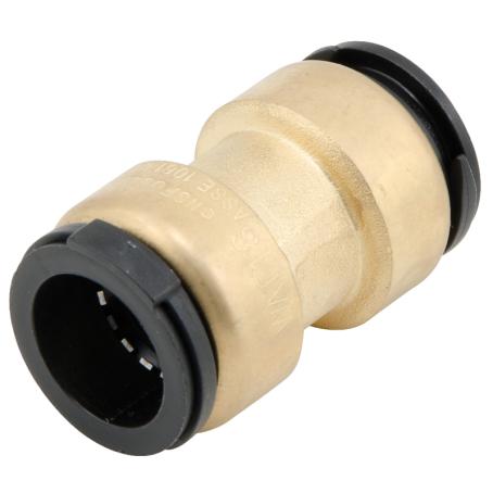 Coupling, Quick-Connect, Brass, 3/4