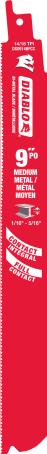 Reciprocating Saw Blade, Bi-Metal, 9