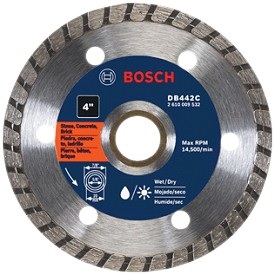 Diamond Blade, Turbo Rim (clean cuts), 4
