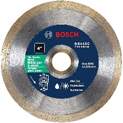 Diamond Blade, Continuous Rim (clean cuts), 4