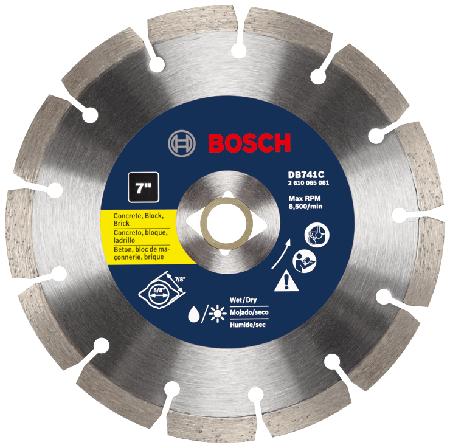 Diamond Blade, Segmented Rim (rough cuts), 7