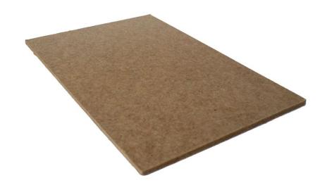 Hardboard, Standard, 4 ft x 8 ft x 1/4