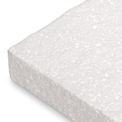 Sheet Insulation, Styrocoat White Beadboard, 4 ft x 8 ft x .75