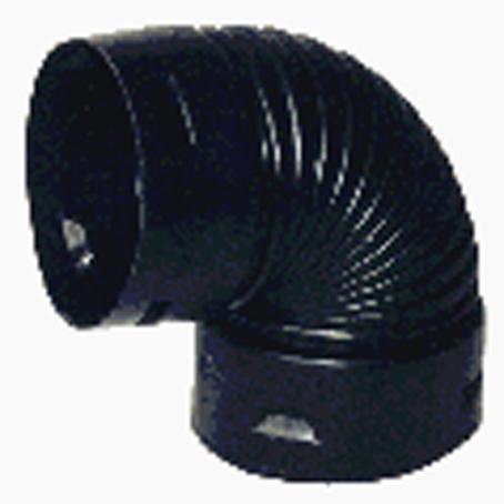Corrugated Tubing, Elbow - 90 Degree, 4