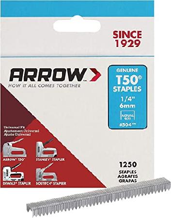 Staples, Arrow, T50, 1/4