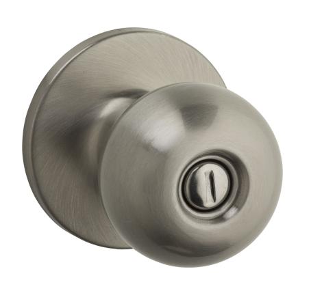 Privacy Knob Set, REGINA, SATIN NICKEL, Weiser Visual Pack