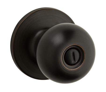 Privacy Knob Set, REGINA, VENETIAN BRONZE, Weiser Visual Pack