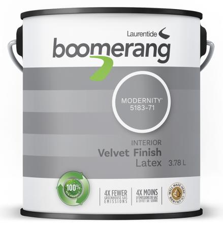 Paint, Interior, Latex, Boomerang, MODERNITY, Velvet Finish, 3.78 liter