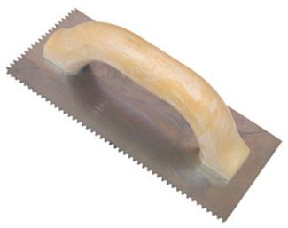 Tile Trowel, V-Notch 3/16