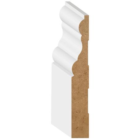 Baseboard, MDF Primed, 5/8