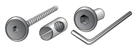 Cross Dowel, 1/4