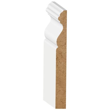 Baseboard, MDF Primed, 5/8