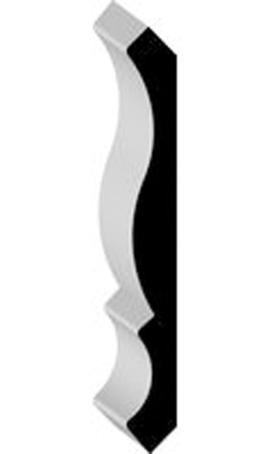 Crown Moulding, MDF Primed, 5/8