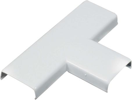 Wiremold 90 Degree T-Fitting NMW11, WHITE PVC, 1/pkg