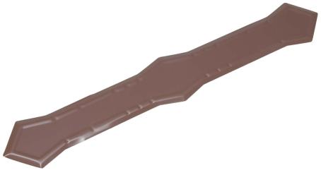 Eavestrough, Aluminum, Brown, DOWNSPOUT STRAP, 3