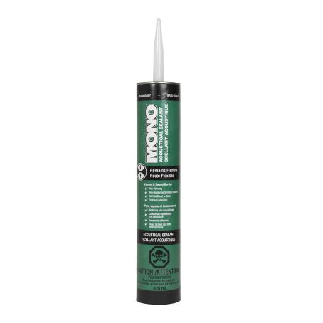 Acoustical Sealant, Mono, GREY, 825 ml