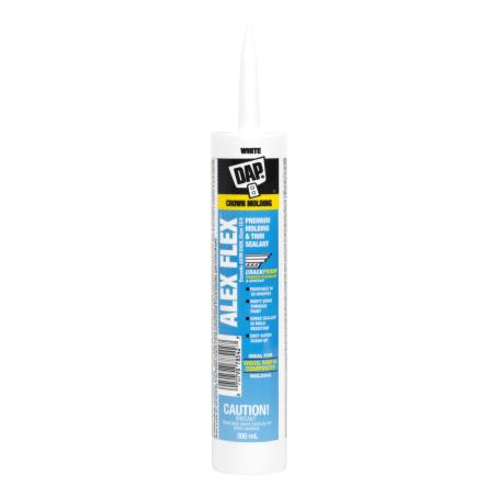 Caulking, Dap Alex Flex Premium Moulding & Trim, WHITE, 300 ml