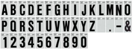 Number, Self-Adhesive, 2