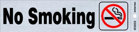 Sign, Self-Adhesive Mylar, 2