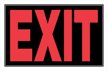 Sign, Plastic, 8