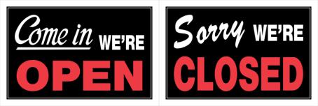 Sign, Plastic, 8