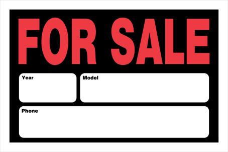 Sign, Plastic, 8