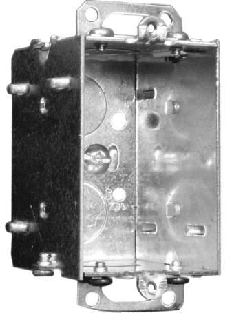 Device Box, Single, Gangable, 2-1/2