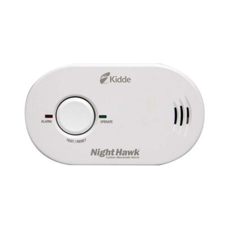 Carbon Monoxide Alarm, 3x AA Battery, Test/Reset Button, Kidde