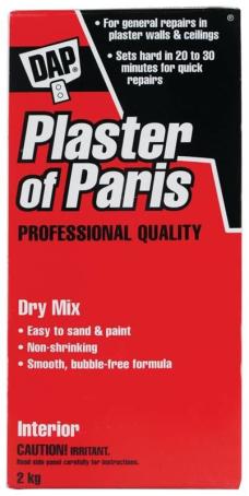 Plaster of Paris, 2 kg, Bondex