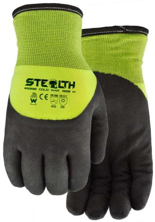Gloves, Winter, Knit/Lined/Nitrile Coated, XLarge, WATSON 