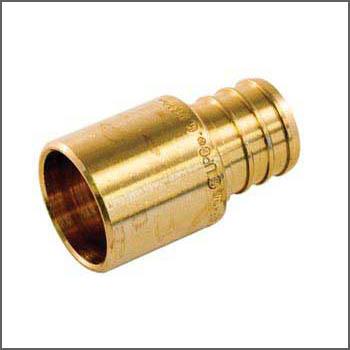 Female Sweat Adapter, PEX Insert Brass, 1/2