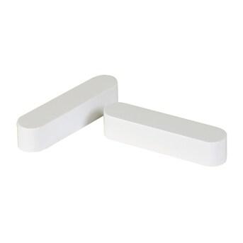 Rubbermaid, FreeSlide, White Wire Closet Rod Spacer/End Cap
