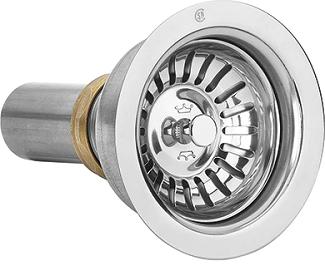 Strainer Basket Assembly, for Kindred Kitchen Sink, Stainless Steel 