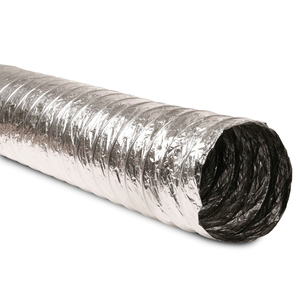 Flexible Duct, Aluminum/Poly, 4