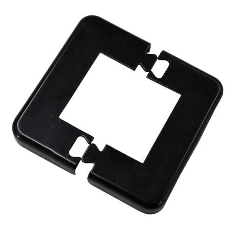 Post Base Plate Cover, BLACK, Regal Ideas