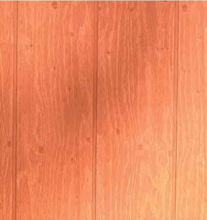 Exterior Plywood Siding, Chalet Primed Cedartone, 4 x 8 x3/8
