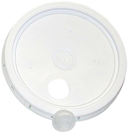 Utility Pail Lid, Plastic (fits 18.9 liter COPPPAIL)