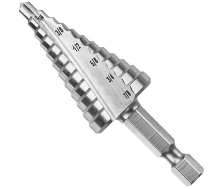 Step Drill Bit, 3/16