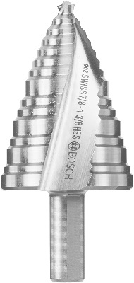 Step Drill Bit, 1/4